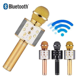 WS-858 Wireless Karaoke Bluetooth Microphone HIFI Speaker - Pinoyhyper
