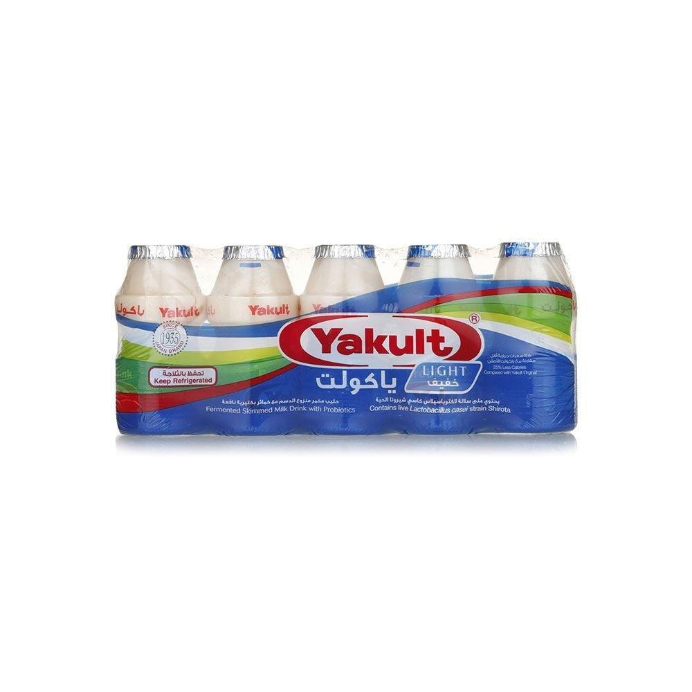 Yakult Light Non-Fat Probiotic Drink 80ml x 5 Pieces - Pinoyhyper