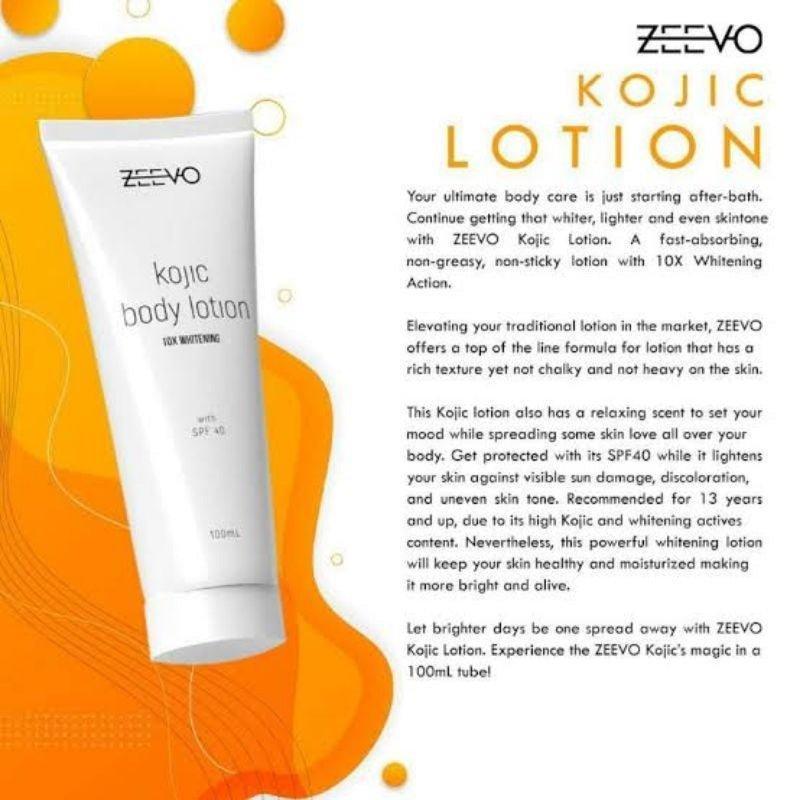Zeevo Kojic Body Lotion - 100ml - Pinoyhyper