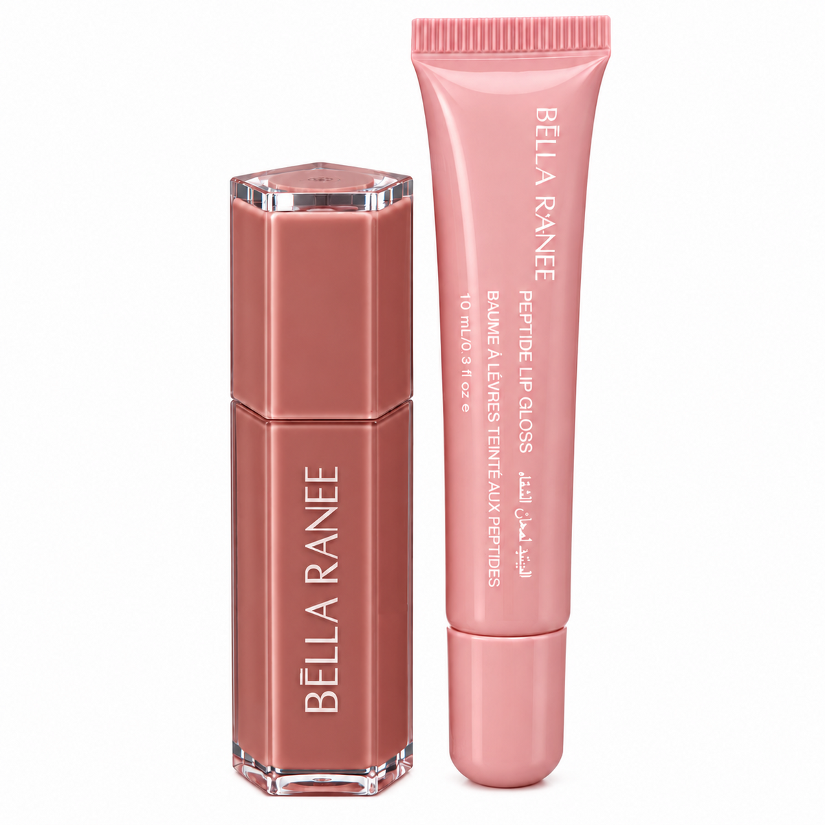 Bella Ranee Lipstick and Peptide Lip Gloss Set - YB2004