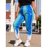 Women's Pastel Ombre Colorblock Joggers-DCX9606