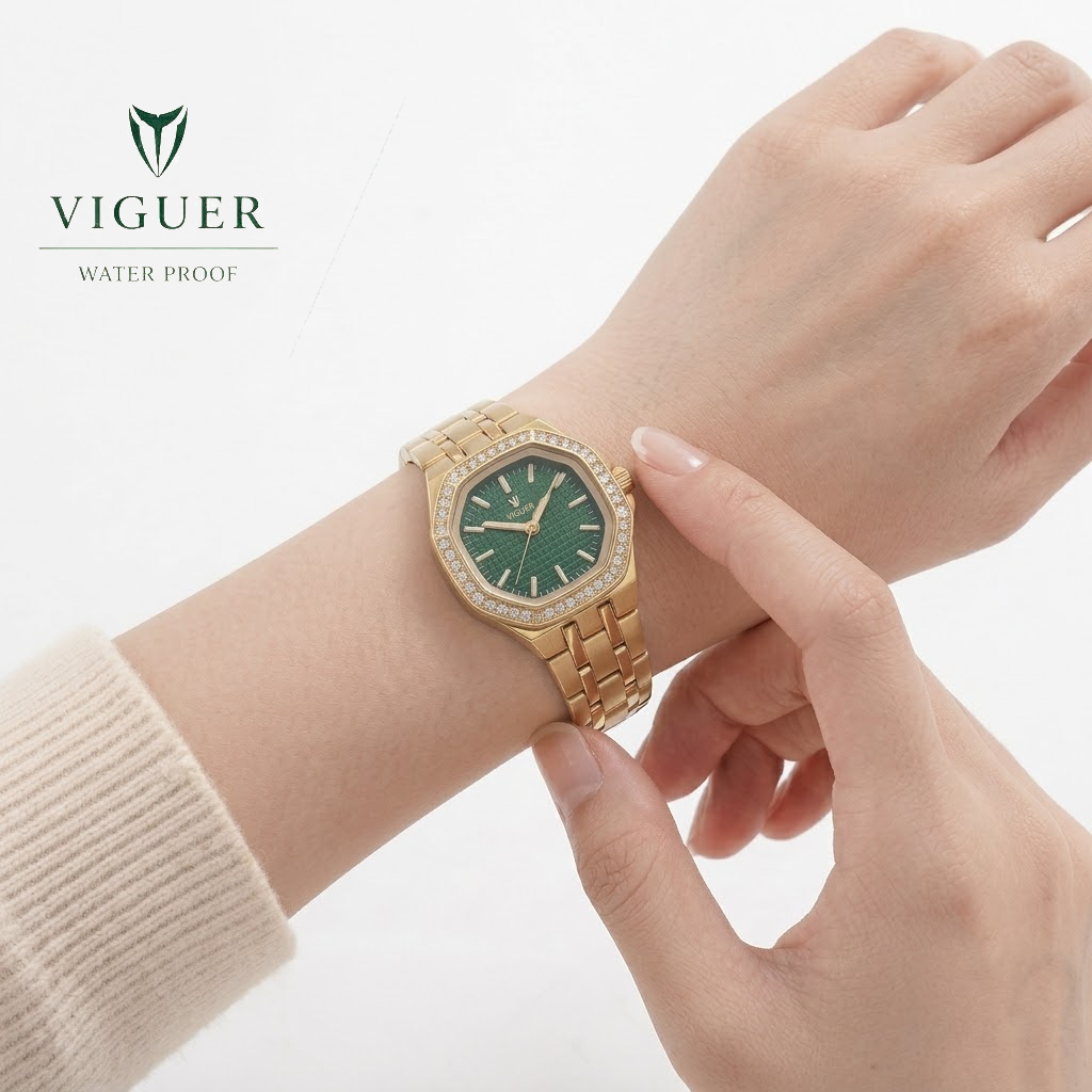 Viguer Women's Waterproof Analog Watch - #1561