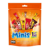 Nestle Minis Assorted Chocolate Bars - 15Pcs