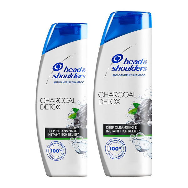 Head & Shoulders Charcoal Detox Shampoo - 700ml + 400ml