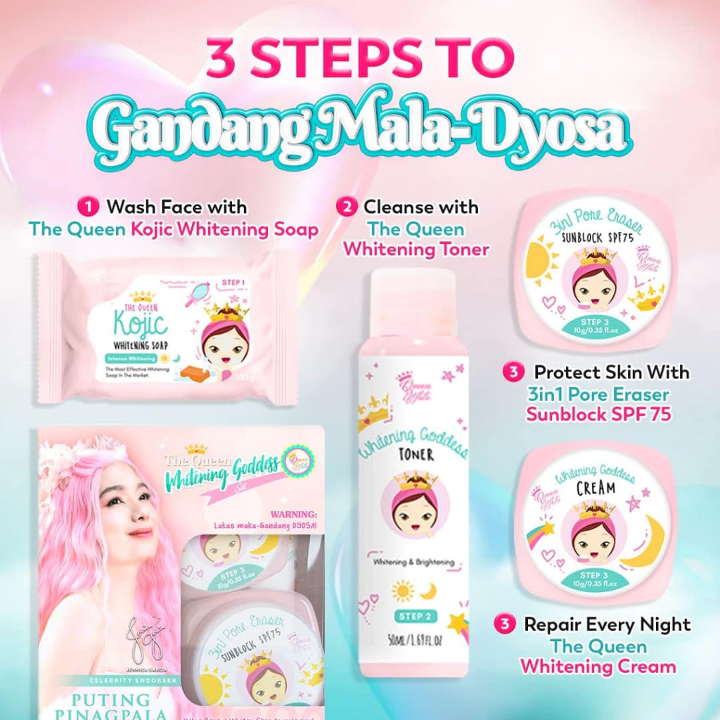 The Queen Brightening Goddess Set