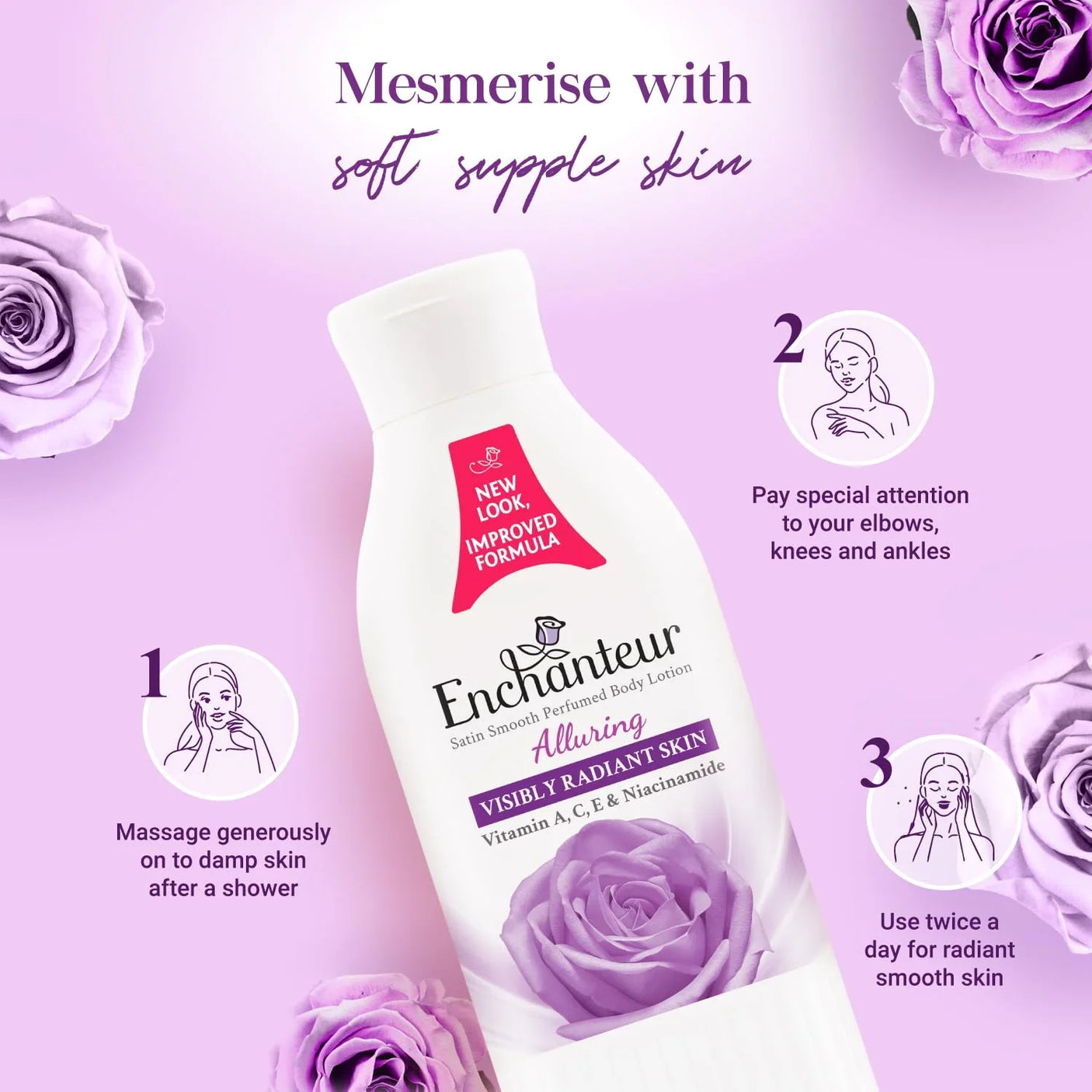 Enchanteur Alluring Perfumed Body Lotion - 250ml