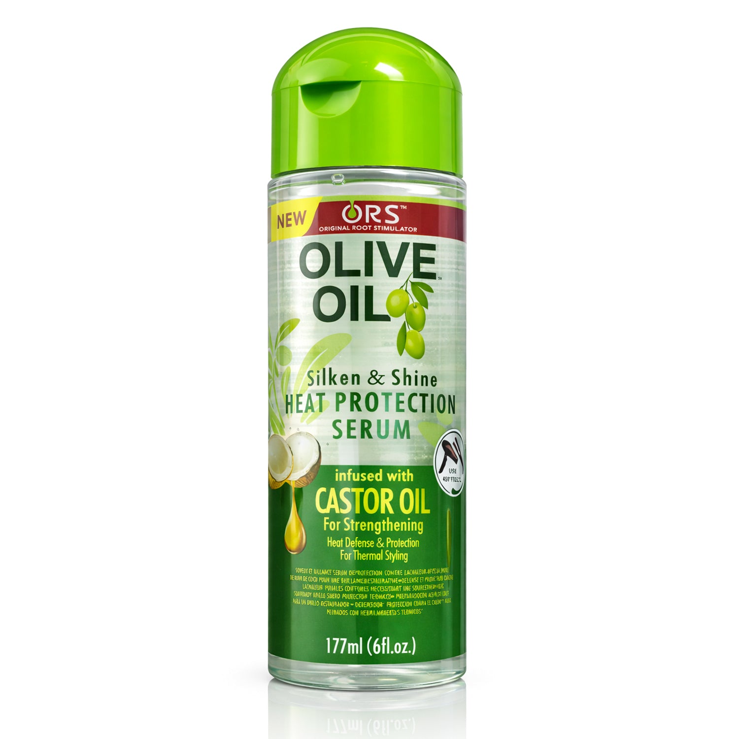 ORS Olive Oil Silken & Shine Heat Protection Hair Serum - 177ml