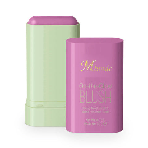 Milundo On-the-Glow Blush Tinted Moisturizing Stick - 19g (Shy Pink)