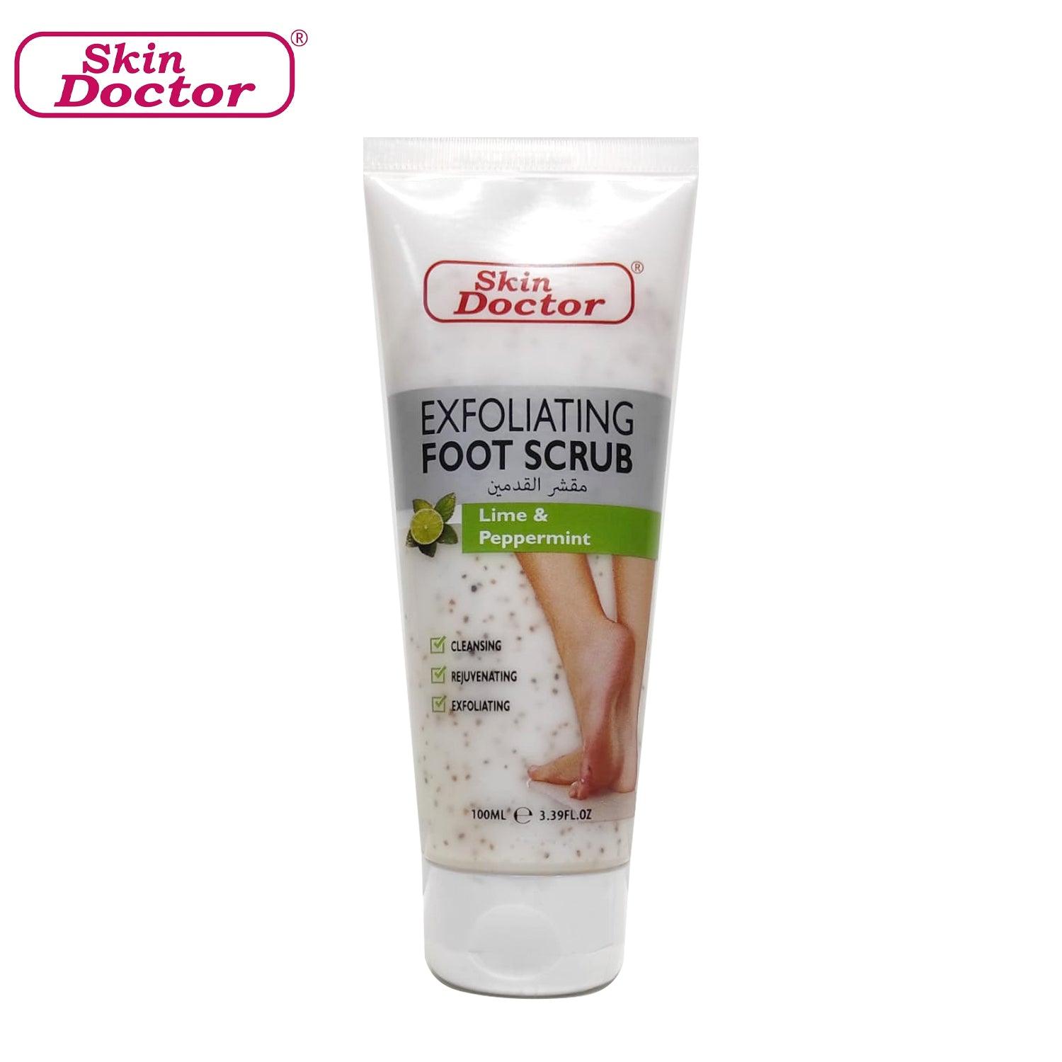 Skin Doctor Exfoliating Foot Scrub Lime & Peppermint - 100ml