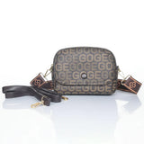 Women's Classic Design Crossbody Bag With Two Straps - 3015#