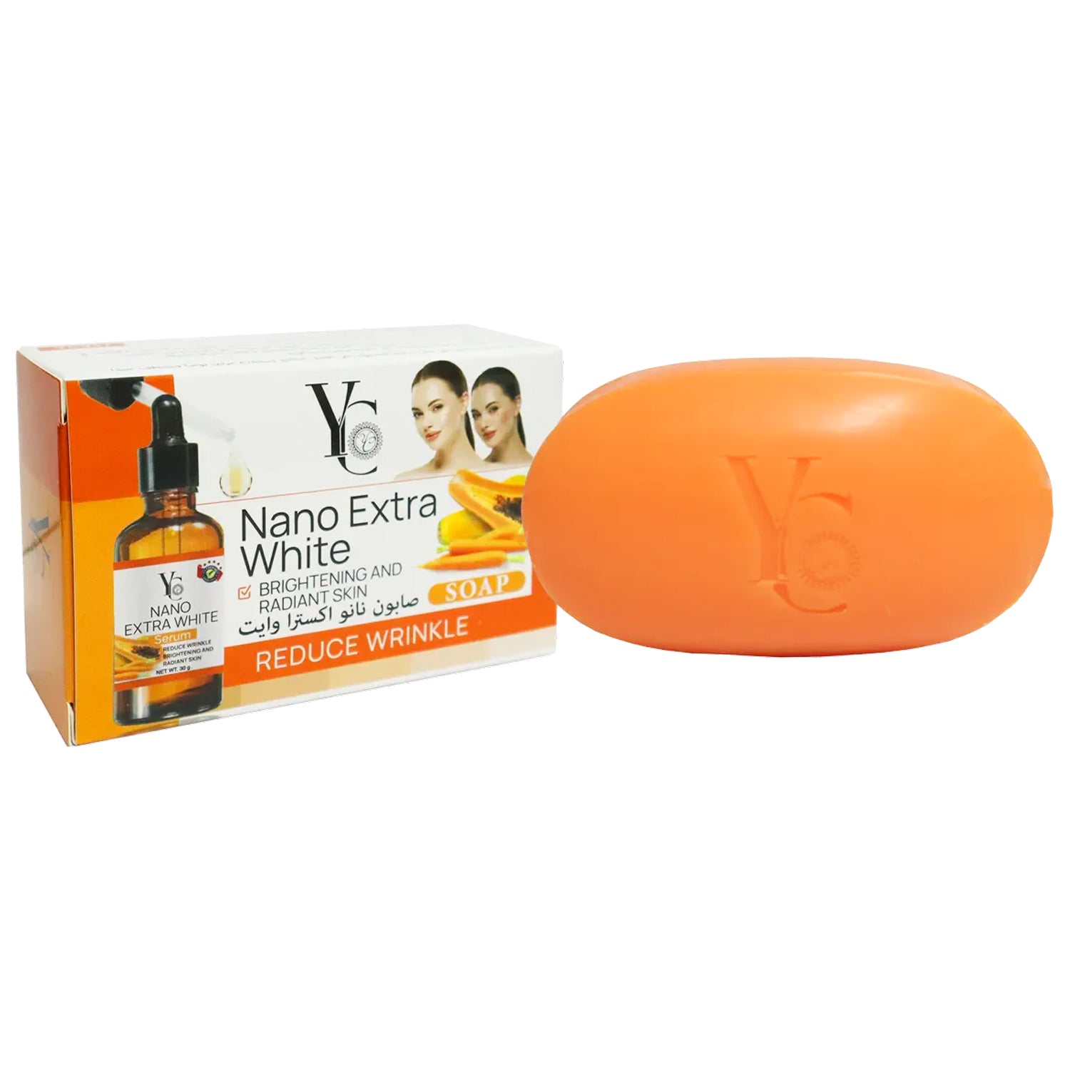 YC Nano Extra White Reduce Wrinkle Soap - 130g