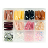 Nails Decoration 3D Multi Shapes Fake Nails