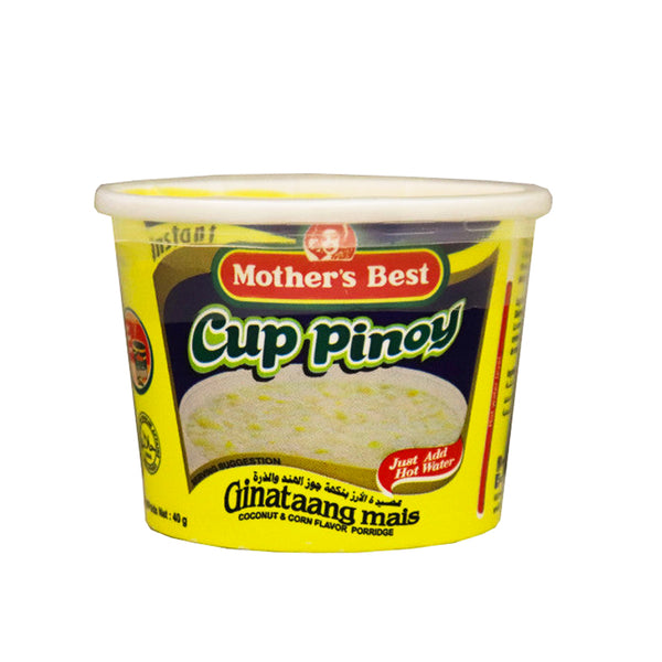 Mothers Best Cup Pinoy Ginataang Mais - 40Gm