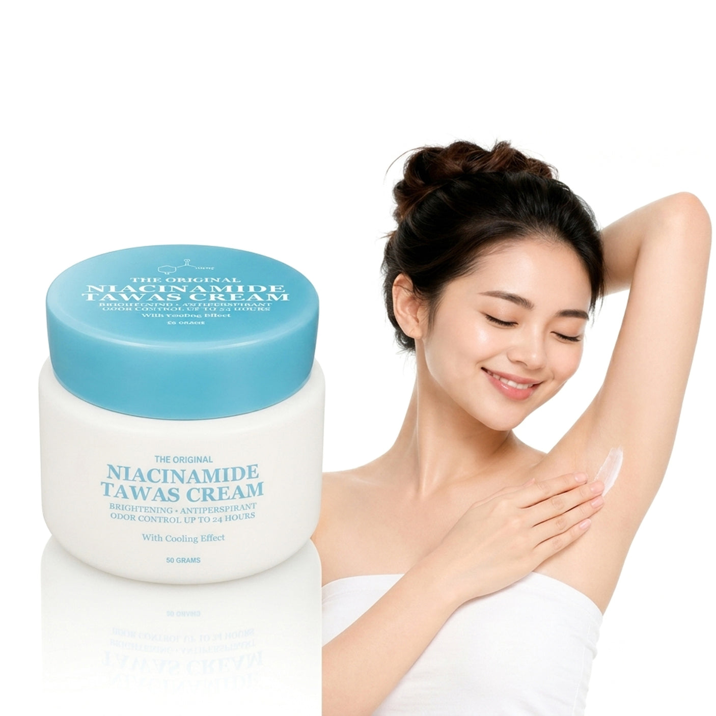 The Original Niacinamide Tawas Underarm Cream - 50g