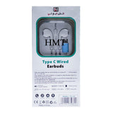 HMT Stereo Type C Wired Earbuds TC-49