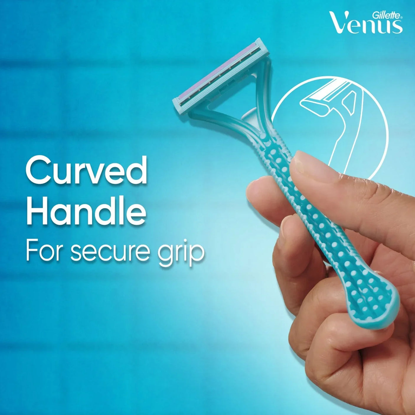 Gillette Simply Venus Women's Disposable Razor - 6 Pcs