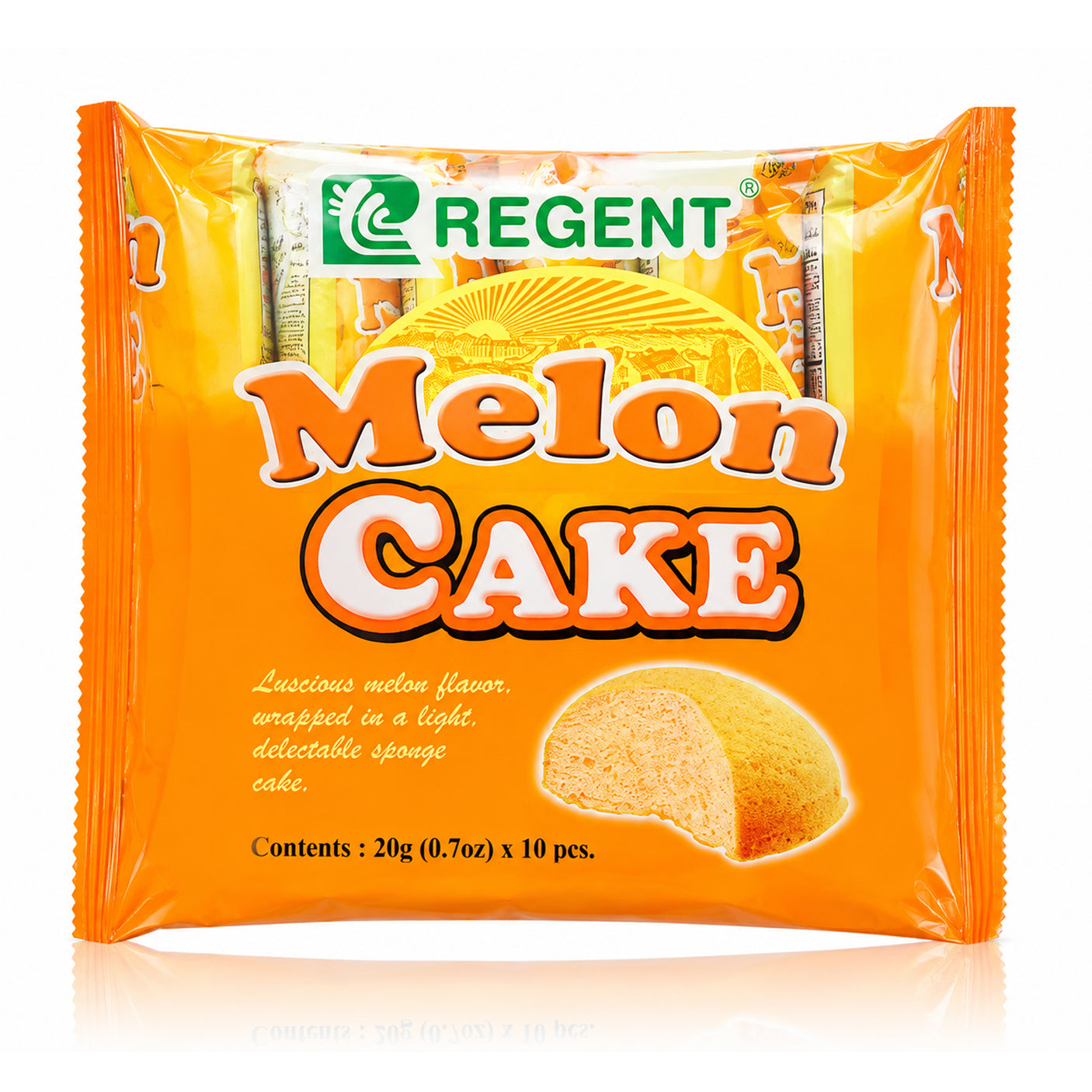Regent Melon Cake - 20g x 10 Pcs