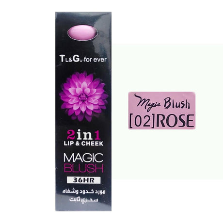 أحمر الخدود السحري 2 في 1 من TL &amp; G Forever Lip &amp; Cheek - 35 مل