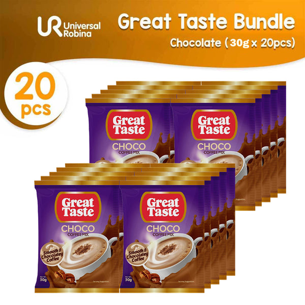 Great Taste Choco Coffee Mix 10 x 30gm (1+1) Offer