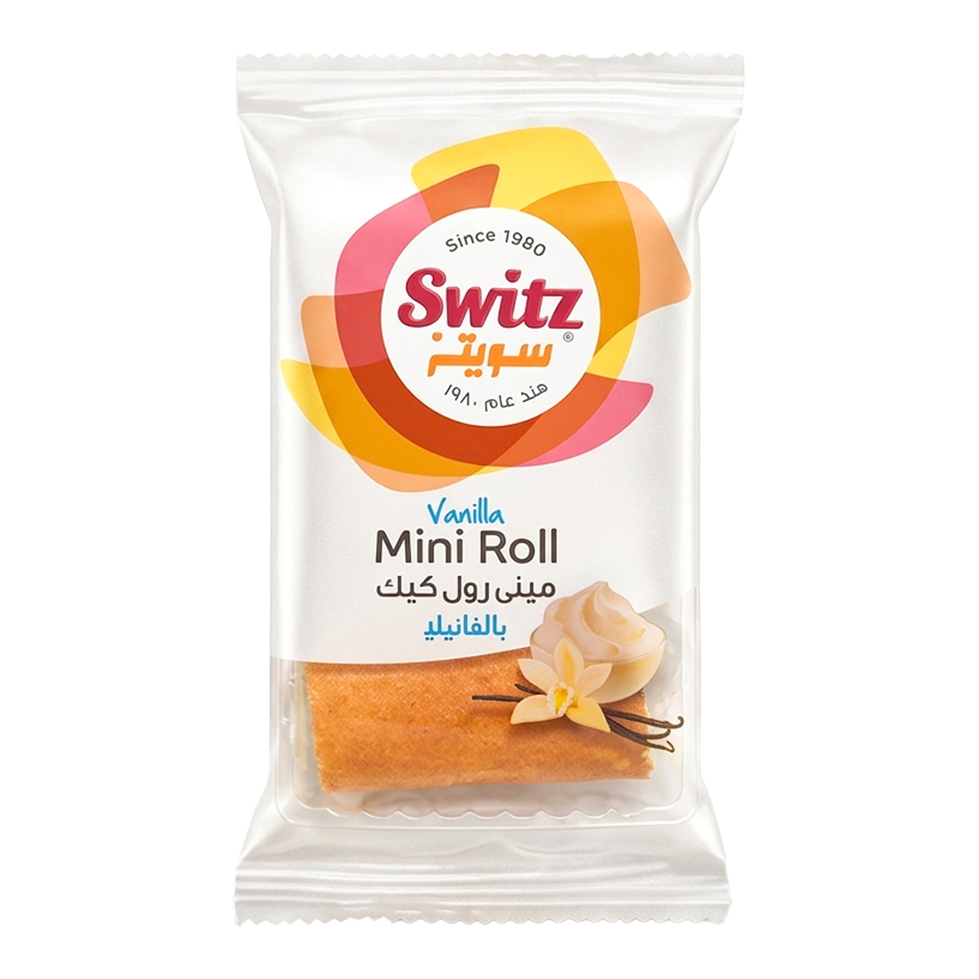 Switz Vanilla Mini Roll Cake - 69g