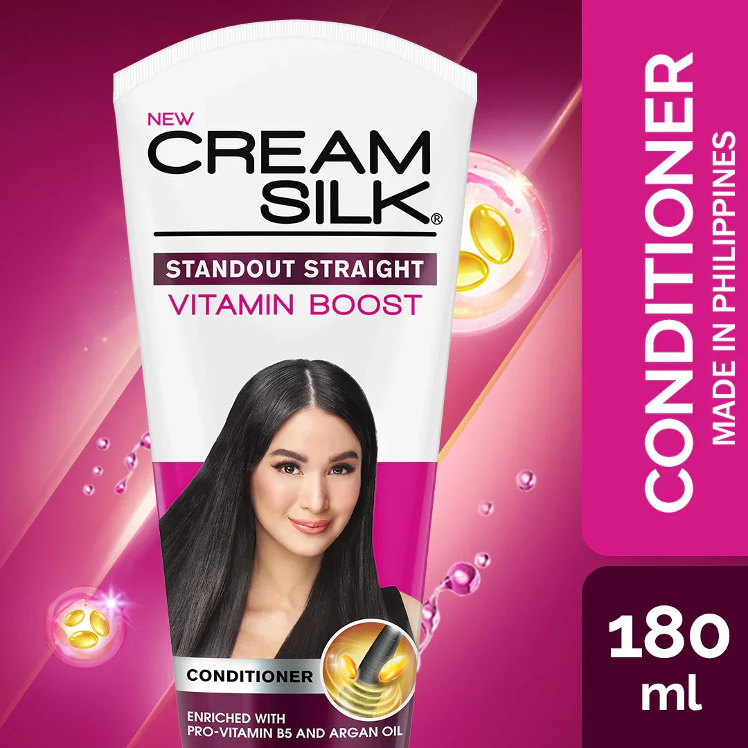 Cream Silk Standout Straight Vitamin Boost Conditioner - 180ml (Philippines)