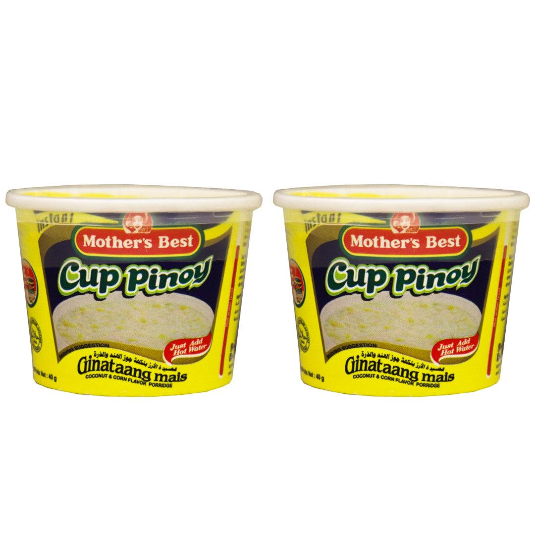 Mothers Best Cup Pinoy Ginataang Mais - 40Gm x 2 Pcs