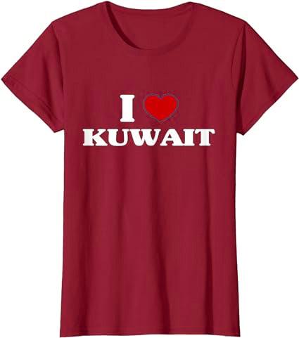 I Love Kuwait Women T-Shirt