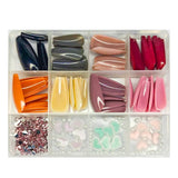 Nails Decoration 3D Multi Shapes Fake Nails