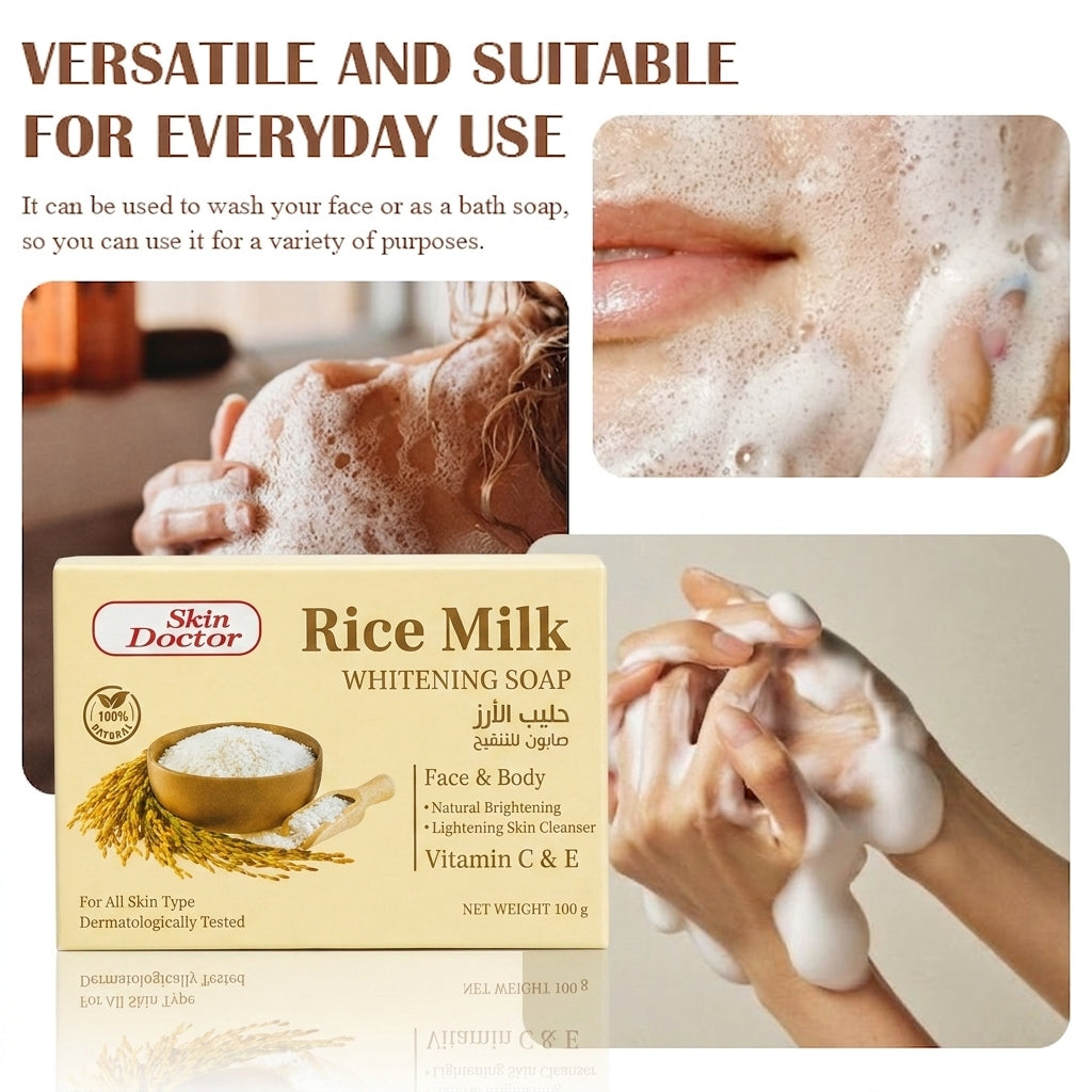 Skin Doctor Rice Milk Brightening Soap - 100g