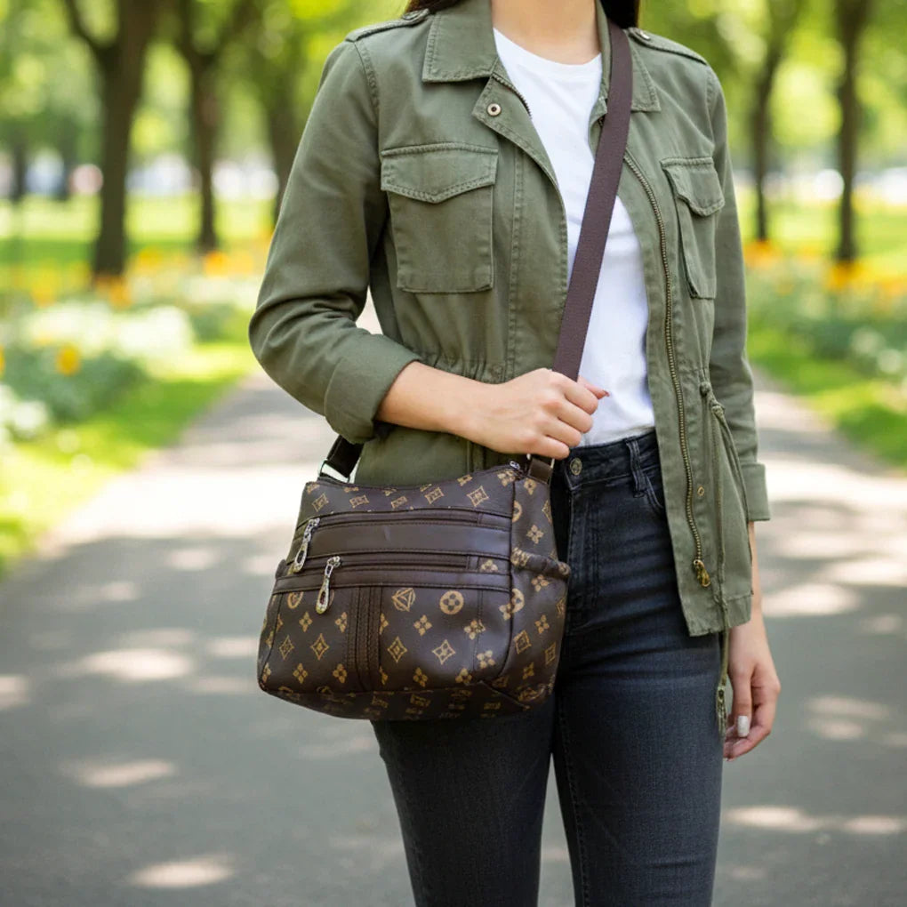 Casual Women's Shoulder Bag with Adjustable Strap 8701-1#