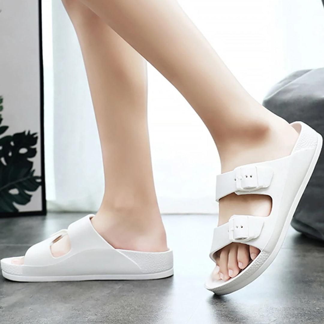 Foot Mark Anti-Slip Fashion Slippers