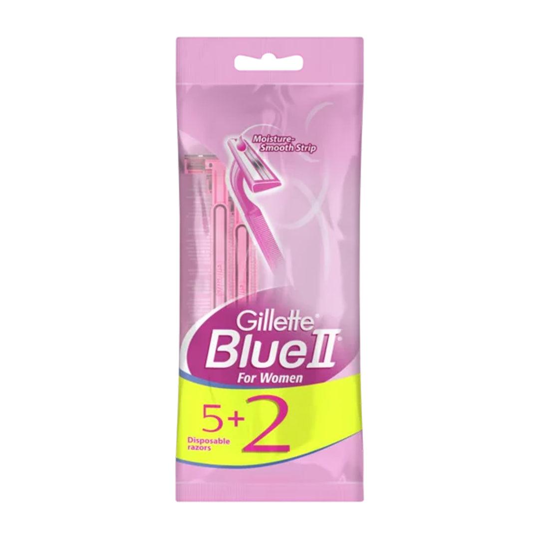 Gillette Blue 2 Plus Women's Disposable Razors - 7 Pcs