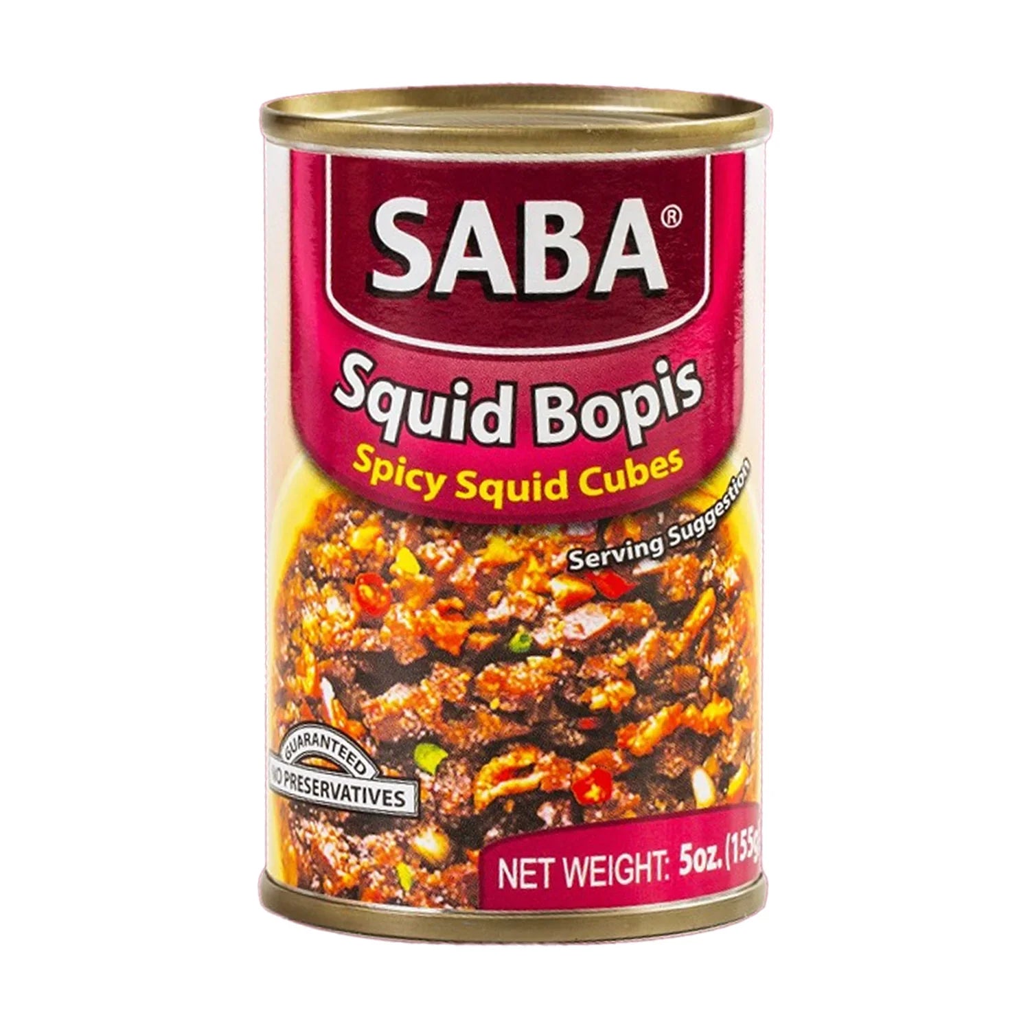 Saba Spicy Squid Cubes - 155g