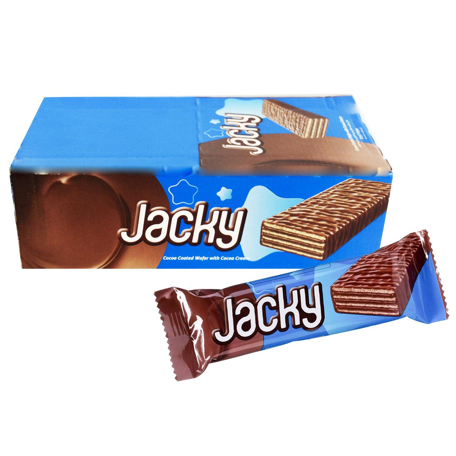 Jacky Cocoa Coated Wafer With Cocoa Cream  - 20g × 24 Pcs