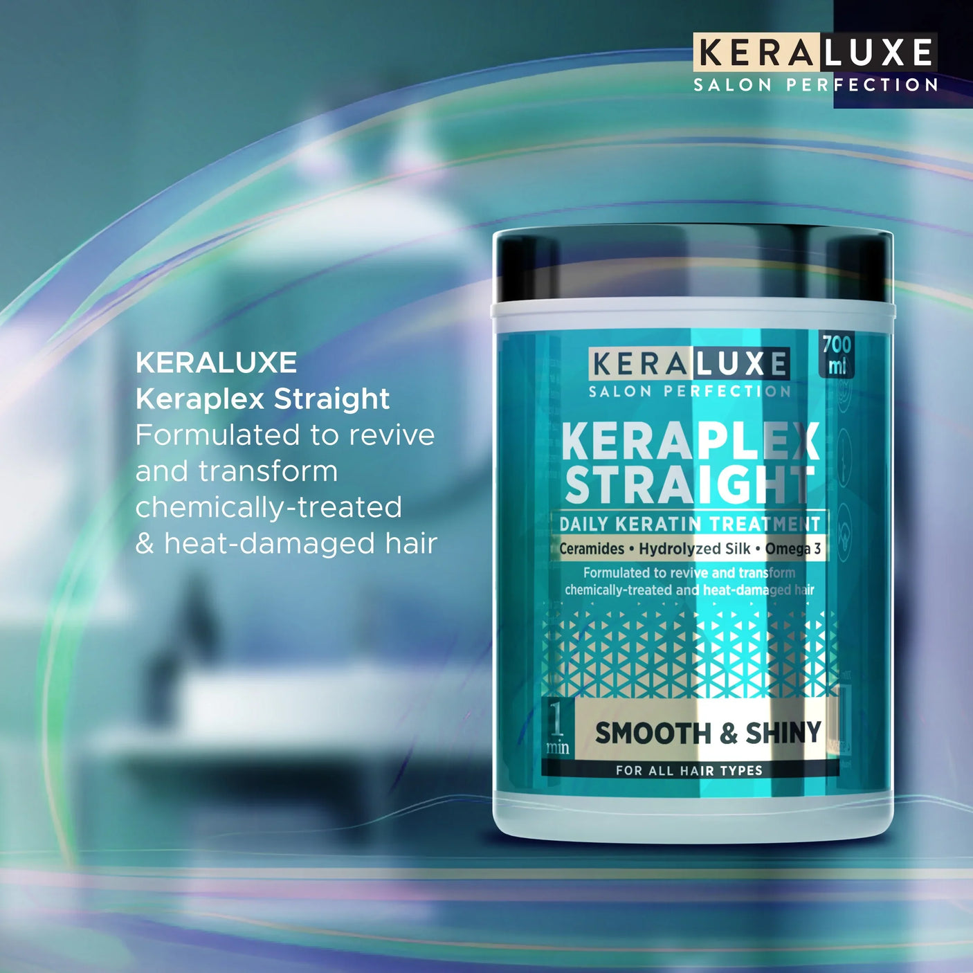 Kera Luxe Keraplex Straight Daily Keratin Treatment - 700ml