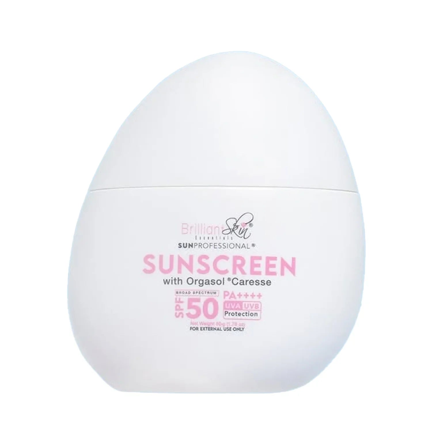 Brilliant Skin Sunscreen With Orgasol Caresse SPF50 PA++++ - 50g