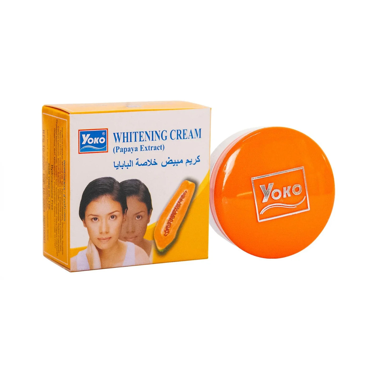 Yoko Brightening Cream Papaya Extract 4g