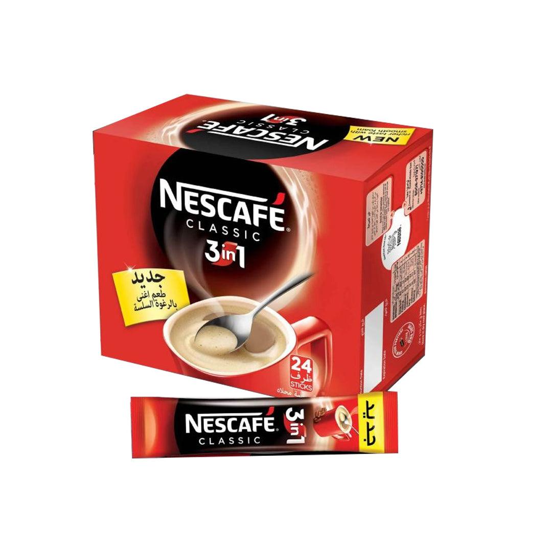 Nescafe Classic 3 In 1 Instant Coffee 24 Sticks