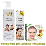 Fresh & White Skin Care Set 3 Pcs (Combo)