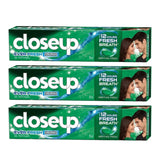 Closeup Anti-Bacterial Toothpaste Menthol Fresh - 95ml (2+1) Offer