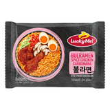 Lucky Me Bulramen Spicy Chicken Carbonara Stir-Fried Noodles - 60g