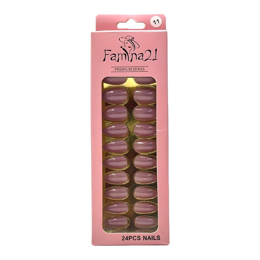 Famina21 Premium Fake Nails 24 Pcs #11