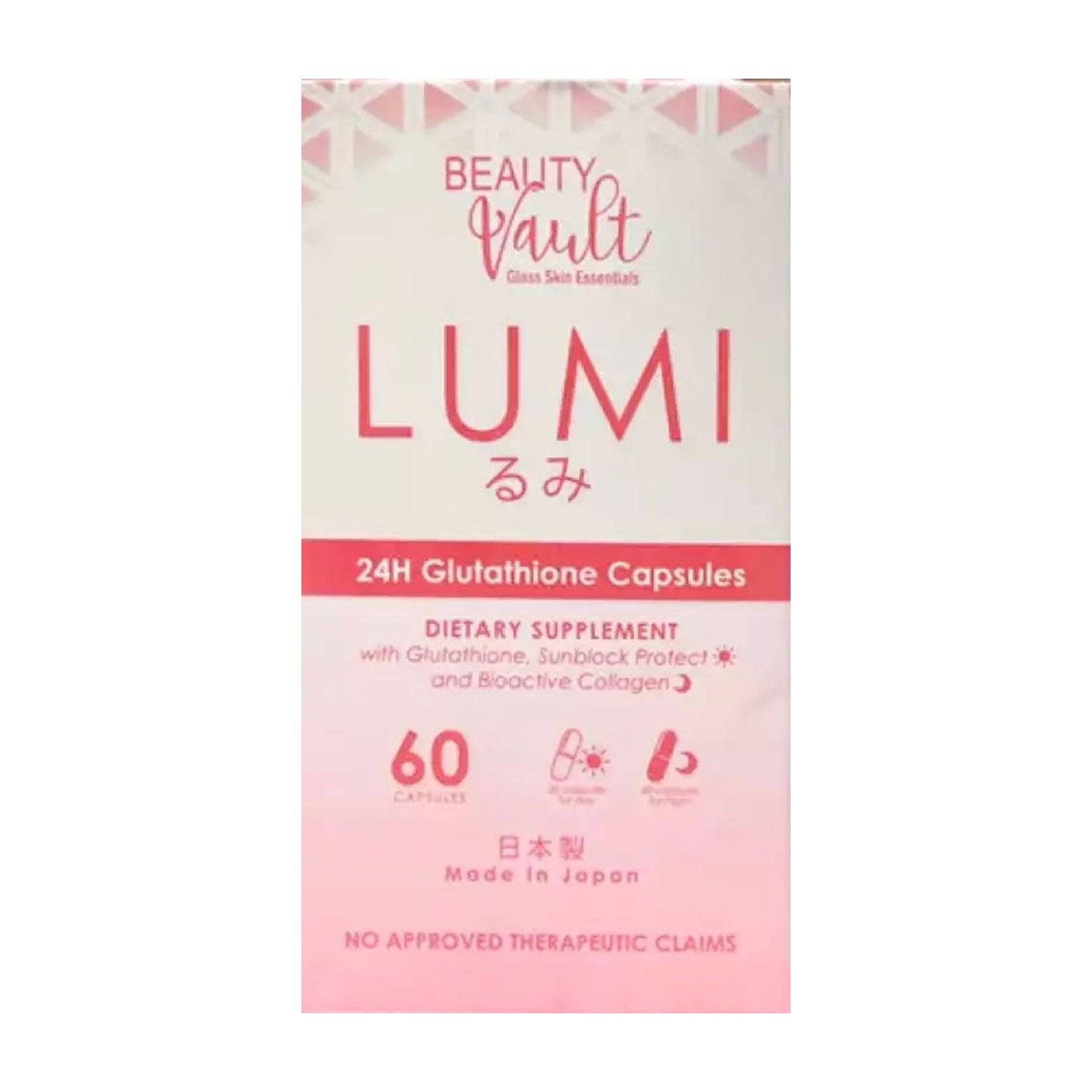 beauty vault lumi 24h glutathione LUMI