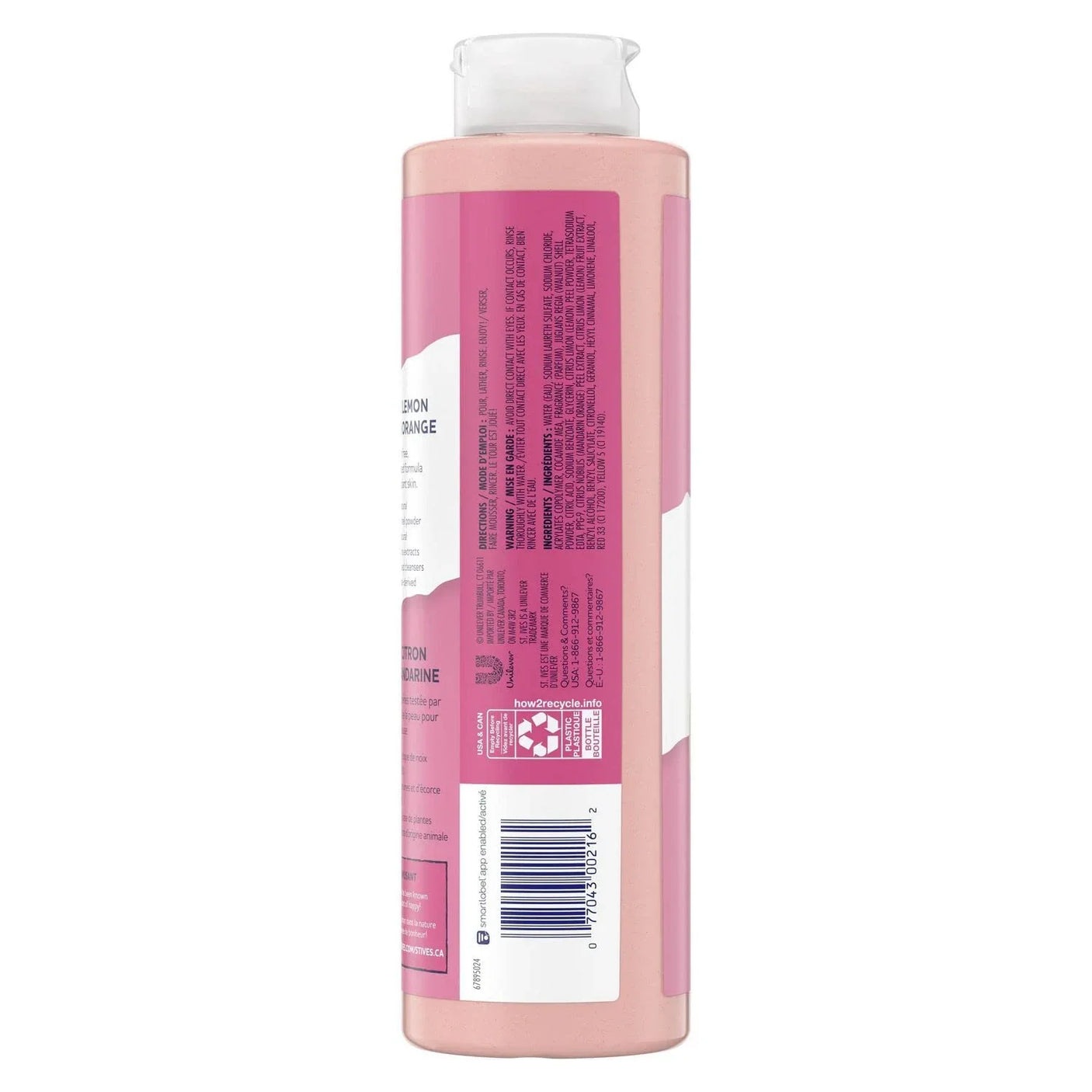St Ives Pink Lemon & Mandarin Orange Body Wash - 650ml