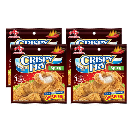 Ajinomoto Crispy Fry Spicy Breading Mix 62gm x 4 Pcs