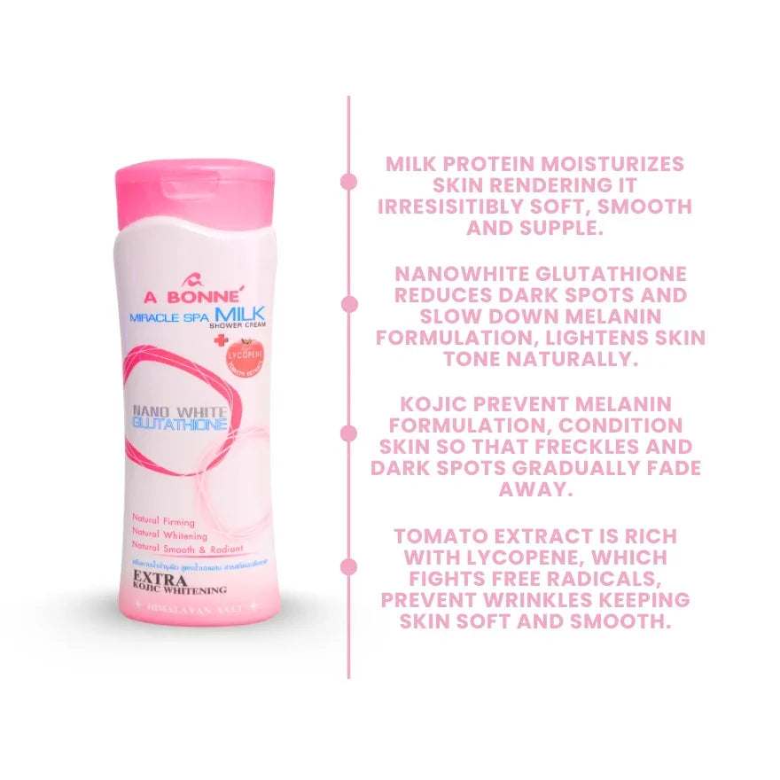 A Bonne Miracle Spa Milk Shower Cream - 400ml