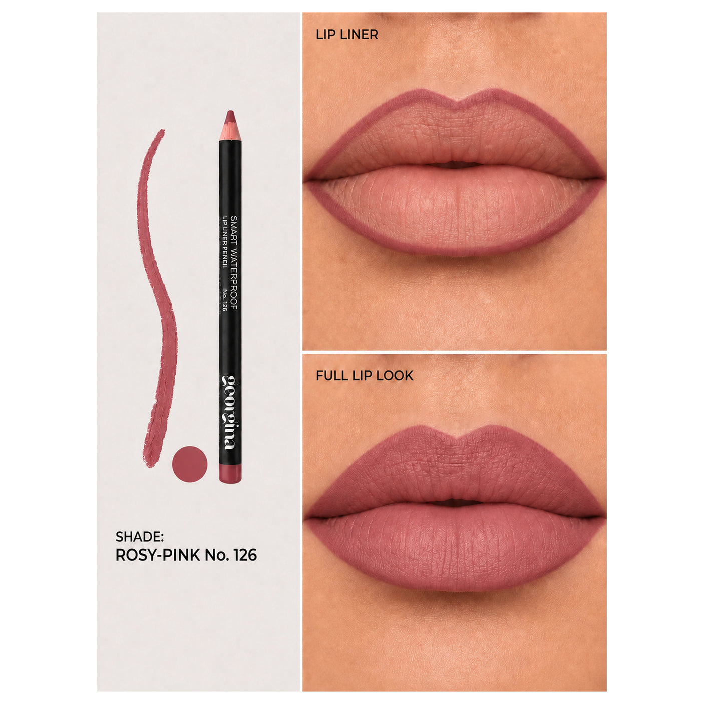 Georgina Smart Waterproof Lip Liner Pencil