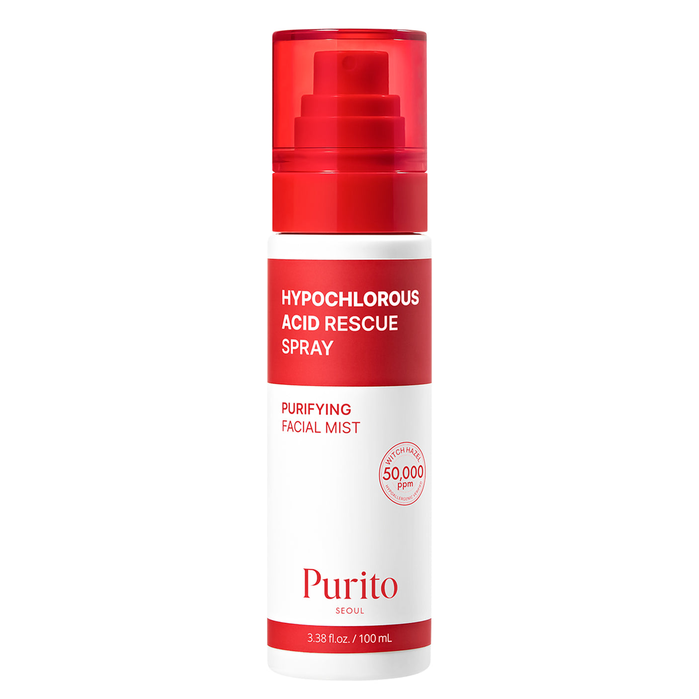 Purito Hypochlorous Acid Rescue Spray Facial Mist - 100ml