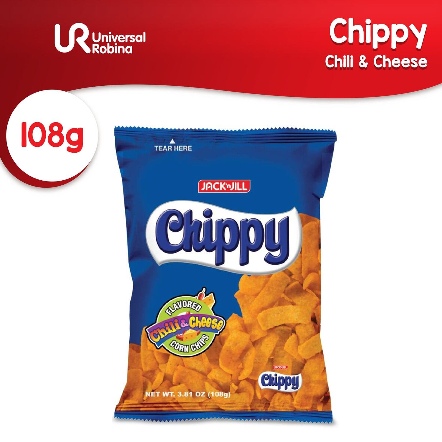 تشيبي بالفلفل الحار والجبن 110 جم - جاك اند جيل