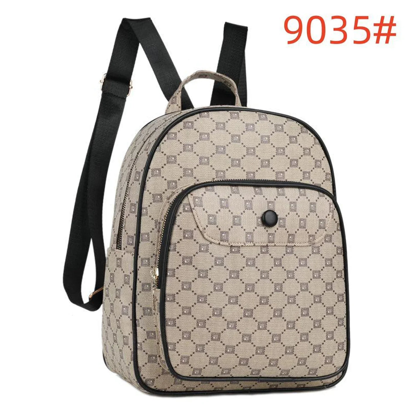 High Quality Trendy Design Travel Lightweight Backpack - 9035#